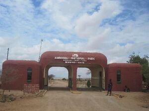 Iremito Gate In Amboseli 