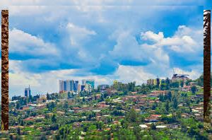 view of kigali city Rwanda